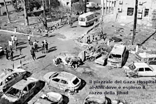 VERITA' SULLA STRAGE DEL GAZA HOSPITAL, il Razzo Killer di Hamas