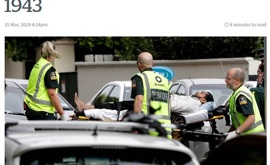 ATTACCO NEONAZISTA IN NUOVA ZELANDA CONTRO I MUSULMANI