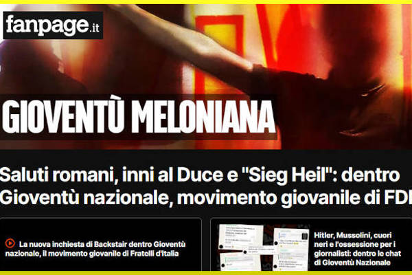 I "ragazzi" di Giorgia Meloni: RICOSTITUZIONE DEL PARTITO FASCISTA