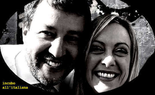<p>Salvini - Meloni buciardi</p>