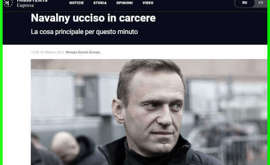 Tutto il Mondo non Ha Dubbi: Putin è l'Assassino di Navalny