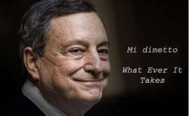 Mario Draghi Si Dimette e Lascia Italia in Mutande al Mare