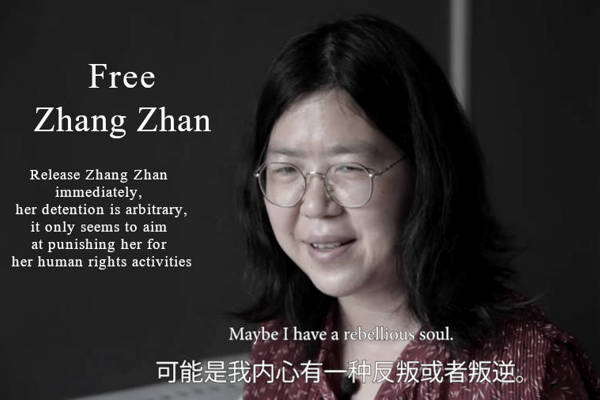 CHI E' ZHANG ZHAN, LA PAZZA BISBETICA CONDANNATA DA XI JINPING