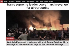 Trump uccide il generale-killer Soleimani per vendetta dopo l'assalto all'ambasciata USA di Baghdad. Tra poche ore inizia la guerra. Americani in fuga dall'Iraq