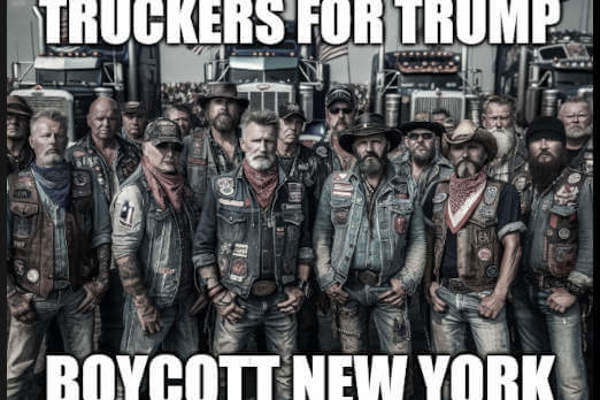 "Boycott New York" Prove di Guerra Civile di Trump con Camionisti
