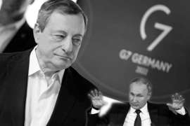 Draghi Manda Putin all'Inferno, Terrorismo a Kremenchuk