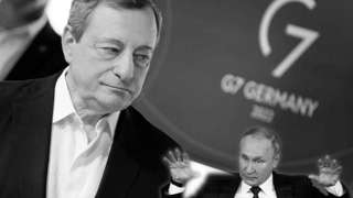 Draghi Manda Putin all'Inferno, Terrorismo a Kremenchuk