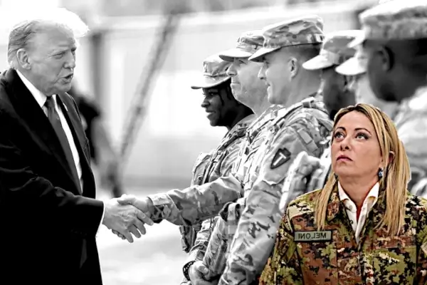 pericolo Trump per Meloni