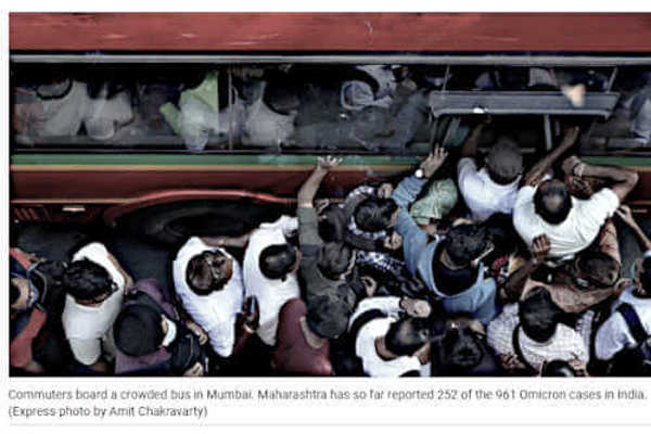 COVID-19 India Paradiso di Omicron