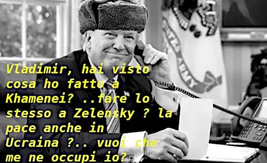 Trump a Putin Ucraina come Iran