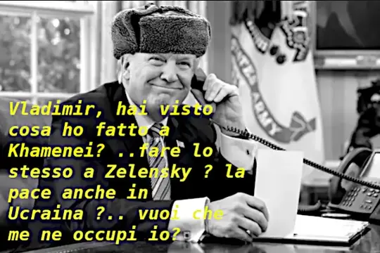 Trump a Putin Ucraina come Iran