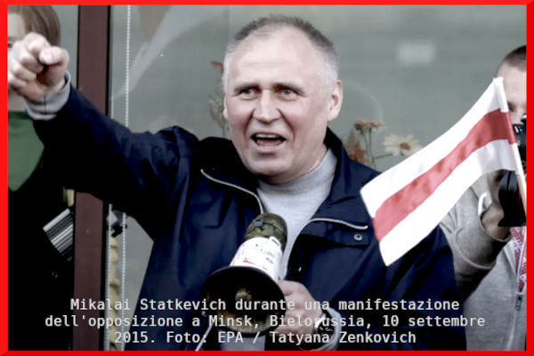Mikalai Statkevich che dà coraggio a tutti, dalla Bielorussia a Gaza
