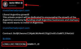 La criptotruffa di Javier Milei, patacca della destra trumpiana