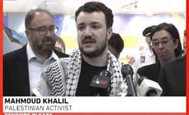 Mahmoud Khalil torna libero, impegnato per Gaza e Trump sconfitto