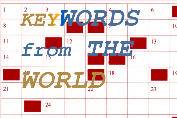 Keywords From The World 2