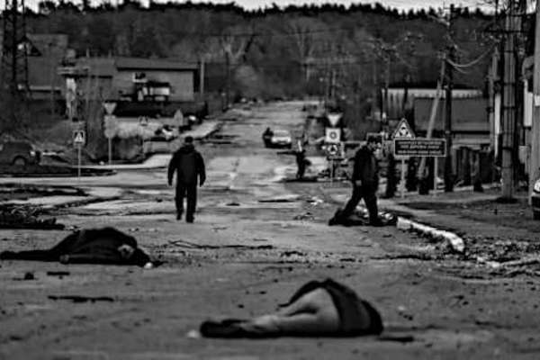 Bucha Ucraina Europa nell'Abisso della Barbarie di Putin