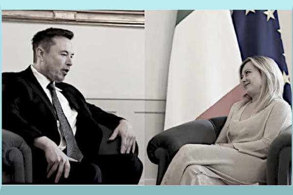 Il matrimonio tra Giorgia Meloni ed Elon Musk costa un miliardo e mezzo