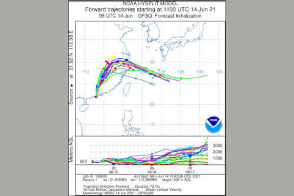 Incidente centrale nucleare cinese di Taishan, gas radioattivo verso il Giappone