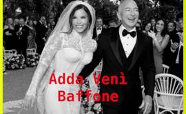 Matrimonio di Jeff Bezos e Lauren Sánchez, adda venì Baffone?!