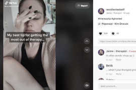 OGGI VADO DALLO PSICANALISTA TIKTOK