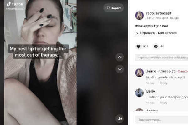 OGGI VADO DALLO PSICANALISTA TIKTOK