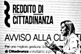 Governo Meloni Strozza i Poveri Senza Reddito Senza Cittadinanza
