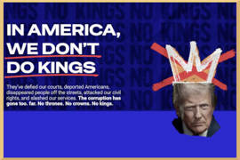 No Kings Day, il 14 giugno contro la parata militare di Trump