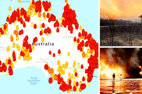 CAMBIAMENTI CLIMATICI, l'Australia Non c'e' Piu'