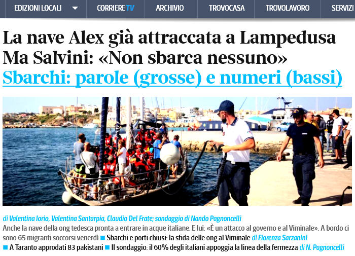 Corriere della Sera 06/07/2019