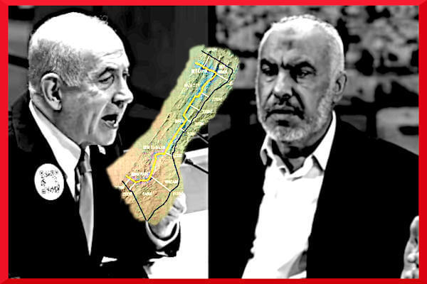 La Striscia di Gaza divisa in 2 Strisce