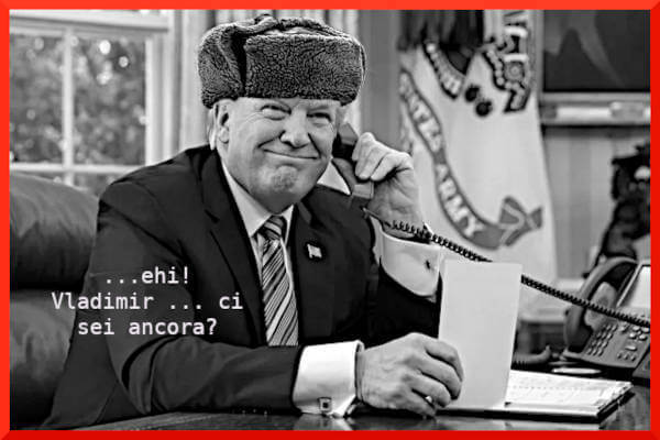 A cosa servono le finte telefonate tra Trump e Putin?