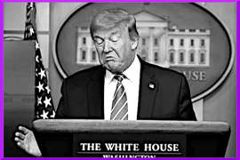 Indice di gradimento degli americani per Trump dopo un mese