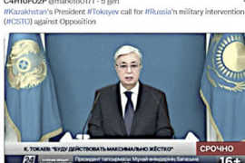 Kazakhstan Come Bielorussia, Altra Strage Targata Putin