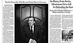 Ucraina, Smascherato Schroder "Uomo di Putin in Germania"