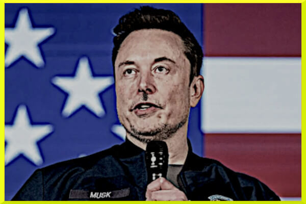 MAGA MEGA FIGA by Elon Musk il piazzista neonazi sbaglia spot
