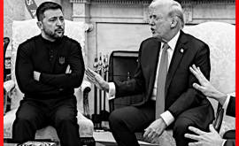 Zelensky alla Casa Bianca toglie la maschera a Trump pupazzo di Putin