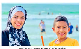 Mariam Abu Dagga e suo figlio Ghaith, la Palestina nei loro occhi