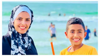 Mariam Abu Dagga e suo figlio Ghaith, la Palestina nei loro occhi