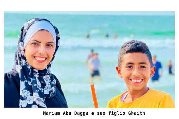 Mariam Abu Dagga e suo figlio Ghaith, la Palestina nei loro occhi