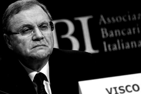 POPOLARE BARI: Il Governatore di Banca d'Italia Visco all'Oscuro delle Indagini su "Qualcuno" del Suo Staff