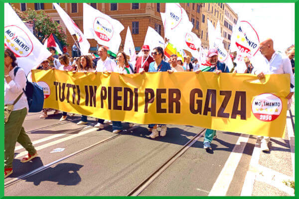 200mila a Roma, stop genocidio a Gaza e subito Stato di Palestina