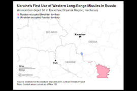 Dall'Ucraina a Karachev in Russia, missile di Zelensky contro Putin