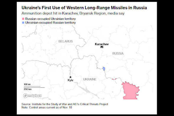 Dall'Ucraina a Karachev in Russia, missile di Zelensky contro Putin