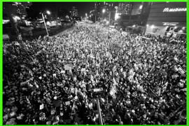 Tel Aviv Manifesta per gli Ostaggi, con Biden contro Netanyahu