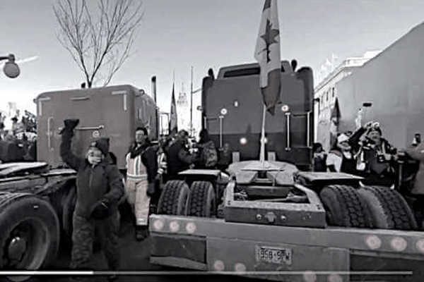 Covid-19 Canada Freedom Convoy la Maledizione del Vaccino