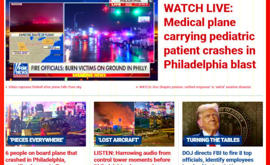 Un aereo Medevac si schianta a Filadelfia, un altro commento di Trump