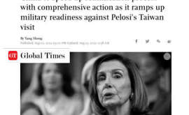 Nancy Pelosi Arriva a Taiwan, la Cina Schiera l'Esercito