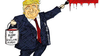 Il Trafficante Trump Vende i Curdi al Macellaio Erdogan