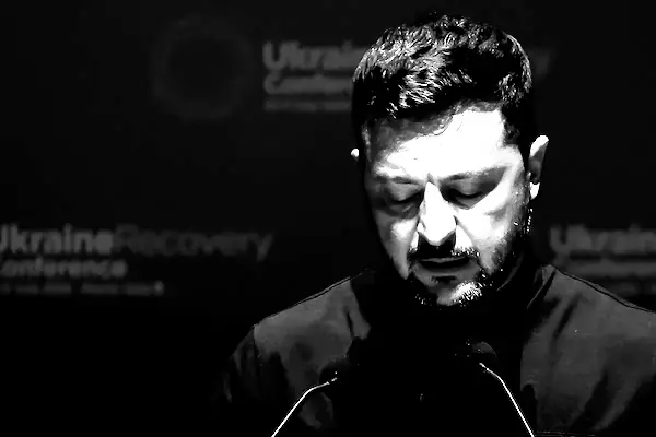 <p>Zelensky travolto dalla scandalo della corruzione</p>