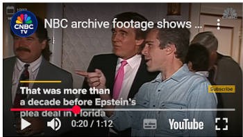 Trump Epstein video 1992